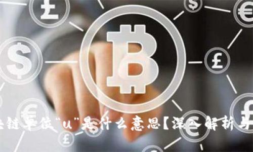 区块链单位“u”是什么意思？深入解析与应用